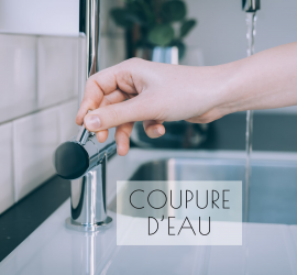 coupure eau