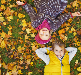 enfants automne