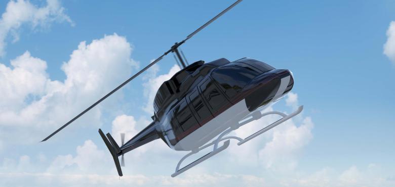 Enedis - Survol hélicoptère